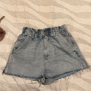 Zara Denim High-Waisted Women's Shorts